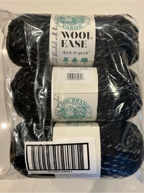 Lion Brand Wool Ease Thick & Quick Yarn-Metropolis (3-Pack)